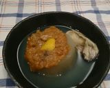 ゴマ味噌☆牡蠣と大根の煮物作り方6写真