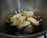 豚カルビ煮（韓国風　豚の角煮）作り方5写真
