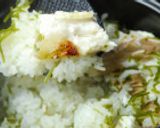 土鍋で炊く★磯の香り鯛めし作り方7写真
