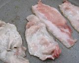 簡単！豚肉ともやしのドレッシング炒め作り方1写真