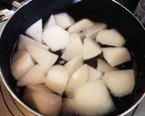 【糖質制限】【副菜】豚バラ大根の煮物作り方3写真