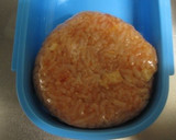 節分におにのお弁当（キャラ弁）（幼稚園）作り方1写真