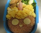 節分におにのお弁当(キャラ弁)(幼稚園)作り方3写真