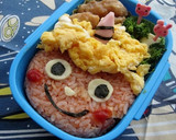 節分におにのお弁当（キャラ弁）（幼稚園）作り方5写真