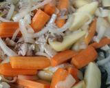 豚こまカレー◆圧力鍋で◆野菜ごろごろ作り方2写真
