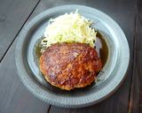 バターカレーソースのハンバーグ♪作り方5写真