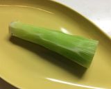 生・茎レタスの葉と茎のおひたし作り方2写真