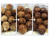 10分で出来る☆ズボラ肉団子☆弁当にも♪作り方2写真