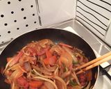 簡単ヘルシー＊もやしでナポリタン風＊作り方7写真