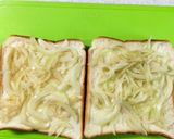 ズワイ蟹と玉ねぎのチーズトースト作り方5写真