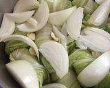 ふんわりロール白菜のスタミナトマト煮作り方14写真