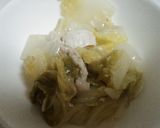 白菜と鶏肉のマーガリン煮作り方6写真