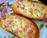 とろける♪ ハムチーズトースト作り方6写真