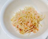 懐かしの味！もやしとハムのからし和え作り方2写真