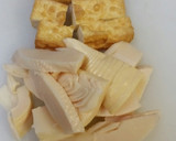 タケノコと厚揚げの煮物作り方1写真