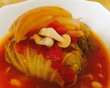 ふんわりロール白菜のスタミナトマト煮作り方19写真