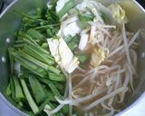 豚肉 ニラ もやし 白菜の 味噌煮込み作り方4写真