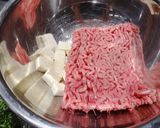 パセリ豆腐バーグ。バター醤油ソース！作り方2写真