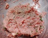 パセリ豆腐バーグ。バター醤油ソース！作り方5写真