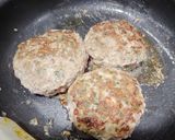 パセリ豆腐バーグ。バター醤油ソース！作り方7写真