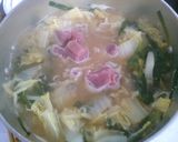 豚肉 ニラ もやし 白菜の 味噌煮込み作り方5写真