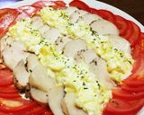 【糖質制限】【副菜】鶏ハムタルタル作り方10写真