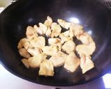 鶏むね肉で作るニラレバ風炒め物作り方4写真