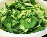簡単★ほうれん草を茹でずにおひたし作り方1写真