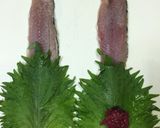 サンマ☆2種の大葉巻き作り方1写真