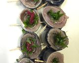 サンマ☆2種の大葉巻き作り方3写真