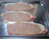 簡単*豚肉の味噌ハチミツ漬け*作り方1写真