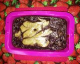 ブルーベリーバナナパウンドマーブルケーキ作り方5写真