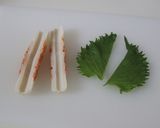 ちくわと大葉のクルクル巻き作り方1写真