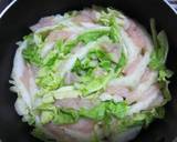 ヘルシー☆ささみと白菜のミルフィーユ鍋作り方5写真