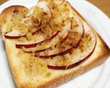 アップルパイみたい.*ﾟ林檎トースト♡作り方6写真