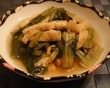 ◆簡単美味♡小松菜とうす揚げの煮物◆作り方4写真