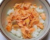 しみじみ美味しい♪ 出汁で食べる鮭茶漬け作り方2写真