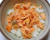 しみじみ美味しい♪ 出汁で食べる鮭茶漬け作り方2写真