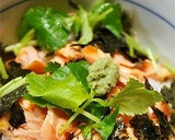 しみじみ美味しい♪ 出汁で食べる鮭茶漬け作り方3写真