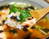 しみじみ美味しい♪ 出汁で食べる鮭茶漬け作り方4写真