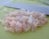 バジル風味＊海老マヨ詰めズッキーニボード作り方1写真