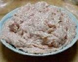 鍋に♪ふわふわ鶏だんご作り方2写真
