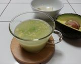 【手もみジューサー】豆腐アボカド麹スープ作り方4写真