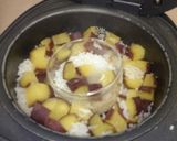 簡単！離乳食も一緒に！さつまいもご飯！作り方5写真