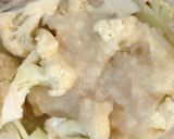 味醂デザート！バニラアイスとカリフラワー作り方3写真