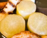おうち居酒屋☆鶏そぼろ大根作り方5写真