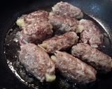 ホクホクポテトの♪もやしハンバーグロール作り方7写真