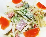 さっぱり〜野菜いっぱいのマカロニサラダ作り方3写真