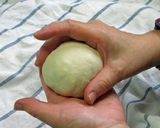 ＨＢ総菜パン　きのこ＆チーズ入りパン作り方6写真
