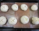 ＨＢ総菜パン　きのこ＆チーズ入りパン作り方7写真